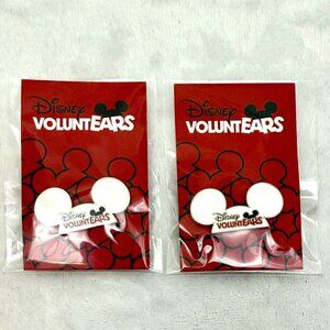 2 (Two) Disney D23 2024 Expo VoluntEARS Pins